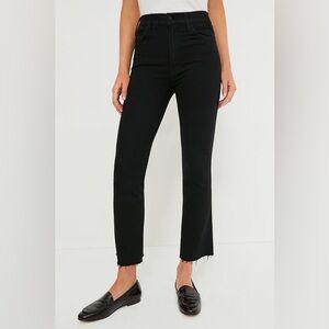 NWT MOTHER ankle fray Jeans